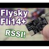 Fli14+14CH Mini Receiver 1.7g Dual antenna Compatible Flysky AFHDS-2A w/ RSSI Output for FS-i6 FS-i10 Turnigy I6S Fli14