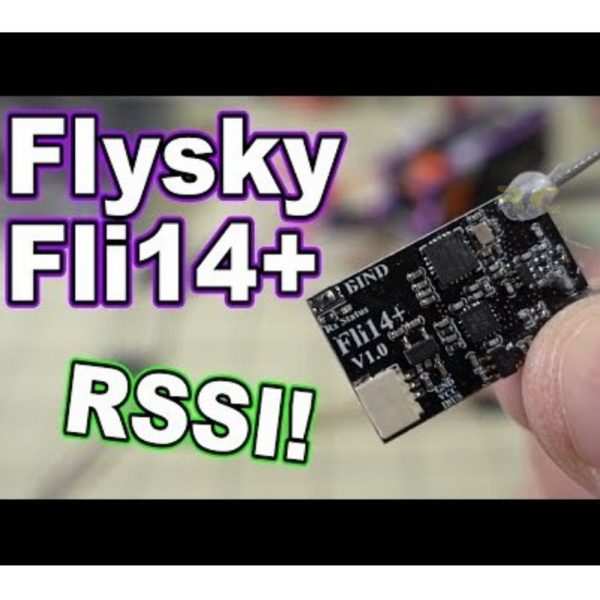 Fli14+14CH Mini Receiver 1.7g Dual antenna Compatible Flysky AFHDS-2A w/ RSSI Output for FS-i6 FS-i10 Turnigy I6S Fli14