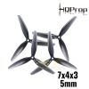 3ee1f3c5eff77dee0091ddb97cb64933.jpeg HQProp Durable Prop 7X4X3 Light Grey 5mm Hole 3-blade Propeller (2 pairs/4pcs) HQ743