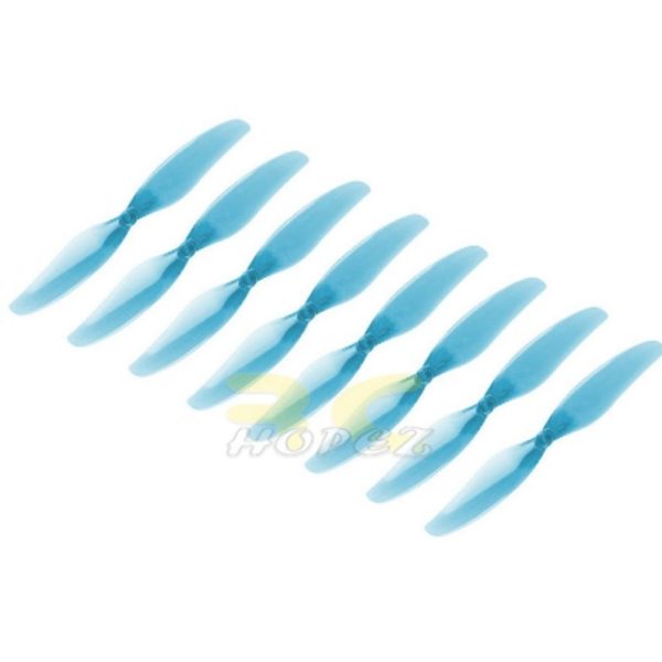 Gemfan 75mm 2-Blade 3inch PC Propeller 1.5mm Hole for Crux3 1S ELRS  (4 pairs/8 pcs) Gem752-1.5mm