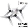 42c85cdcb1a9ccdbcd9ecbec3a5a05ea.png HQProp Durable Prop T3X2.5X3 1.9/1.4/1.9mm HOLE 3-BLADE PROPELLER (2pairs/4pcs) HQT325