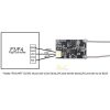 Fli14+14CH Mini Receiver 1.7g Dual antenna Compatible Flysky AFHDS-2A w/ RSSI Output for FS-i6 FS-i10 Turnigy I6S Fli14