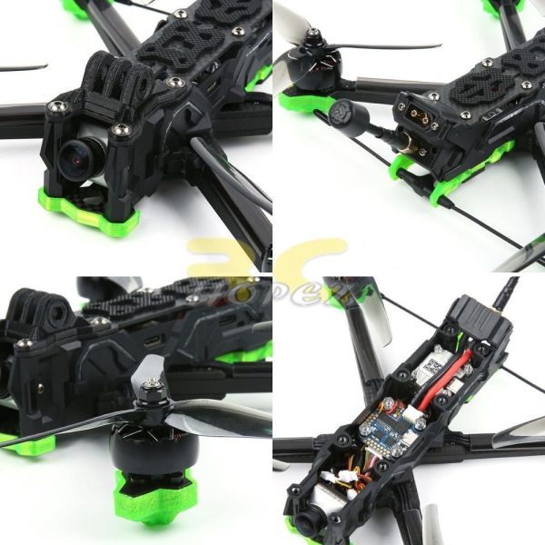 iFlight Nazgul Evoque F5X Squashed X HD 5Inch Drone 4S (Caddx Polar Vista)/6S (Caddx Nebula Pro Vista) Without Receiver F5X-HD