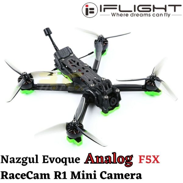 8334ea0786be22983d30c6ece15bb720.jpeg iFlight Nazgul Evoque F5X Squashed X Analog 4S/6S 5 Inch FPV Racing Drone With RaceCam R1 Mini Camera F5X