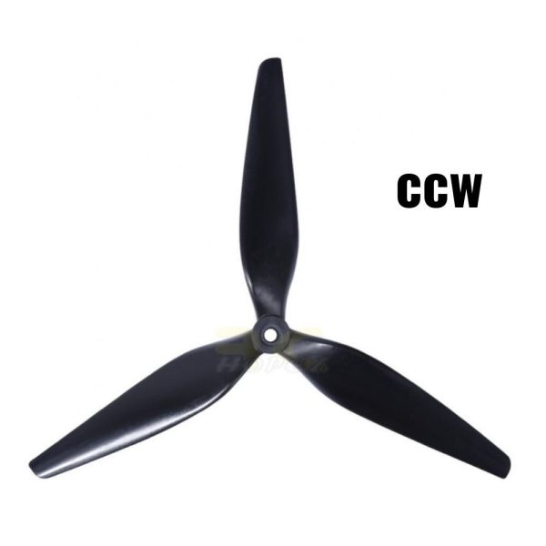 HQProp MacroQuad Prop 8X4.5X3 Black-Glass Fiber Reinforced Nylon CW/CCW 1PC (Optional) HQM845