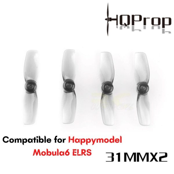 9ff3a4c3b69557fd70f07a1ddf8bd8fe.jpeg HQProp Micro Whoop 31MMX2 1MM Hole 2-Blade Propeller for Mobula6 ELRS (2pairs/4pcs) HQ312