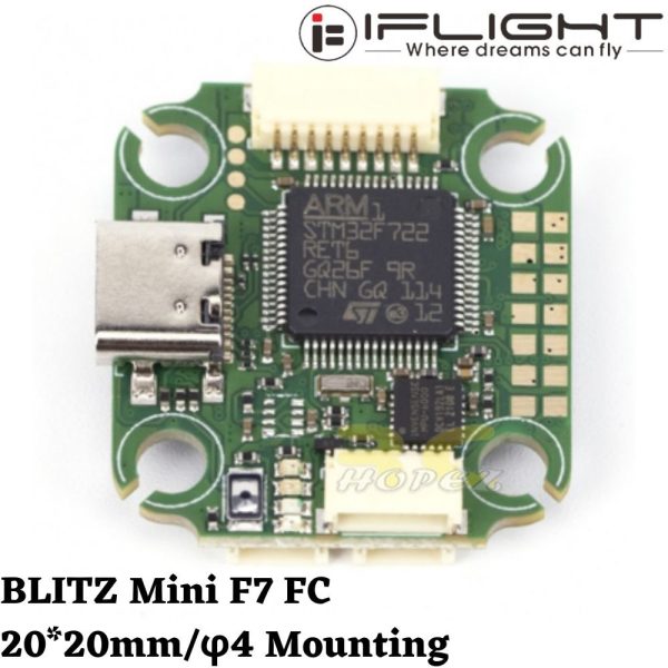 a9f52db830d4d7be88b2644a175e2037.jpeg iFlight 20x20mm BLITZ Mini F7 V1.1 Flight Controller & E55 55A 2-6S 4-IN-1 BLHeli32 ESC MX1647