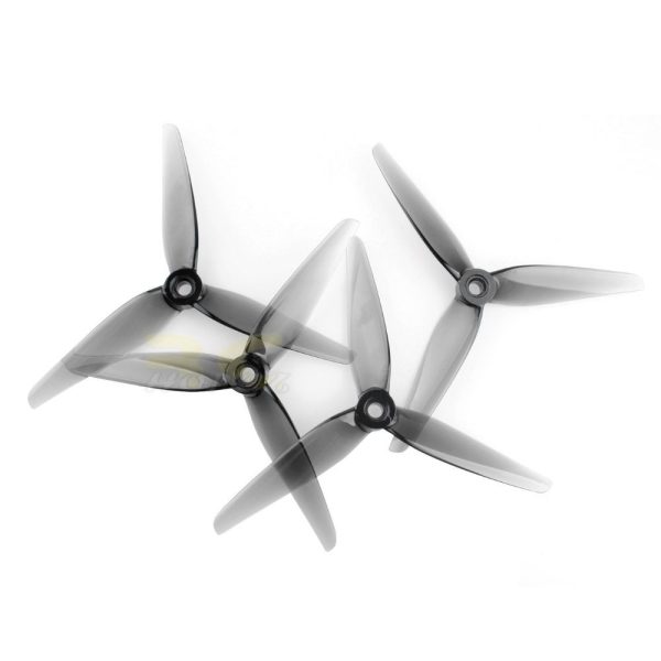 b667a57d47ba140af5181bee814f72f6.jpeg HQProp R35 5.1X3.5X3 Light Grey 5mm Hole 3-Blades propeller (2pairs/4pcs) HQR35
