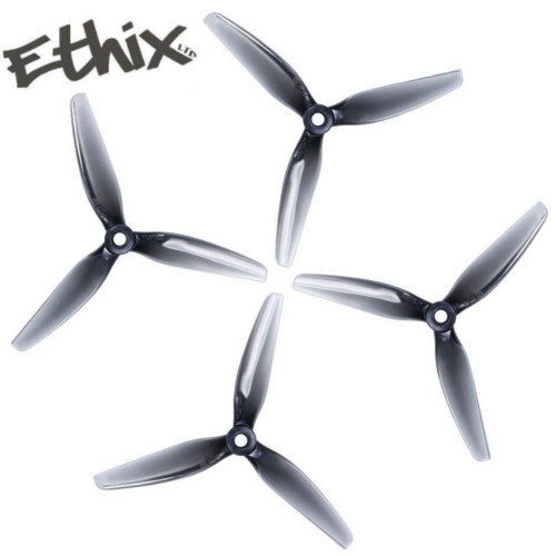 bd60da4ac25d3e490f5ea5bc9143f732.jpeg HQProp Ethix S5 Light Grey 5mm Hole 3-blade Propeller (2 pairs/4pcs) HQES5