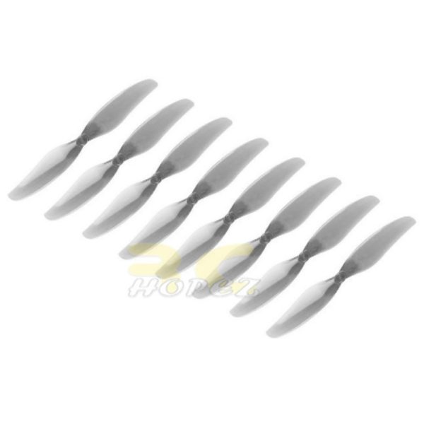 Gemfan 75mm 2-Blade 3inch PC Propeller 1.5mm Hole for Crux3 1S ELRS  (4 pairs/8 pcs) Gem752-1.5mm