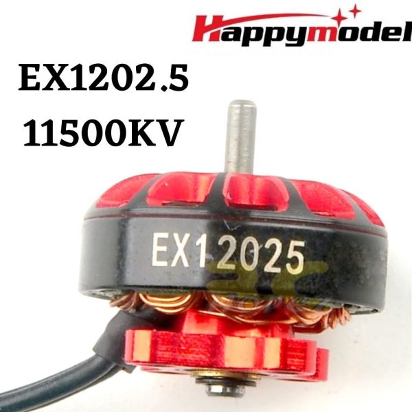cfd2c268fddf2d687cb11c2c70b040c6.jpeg Happymodel EX1202.5 11500KV 1.5mm Shalf 1S Brushless Motor for Crux3 ELRS EX12025-115
