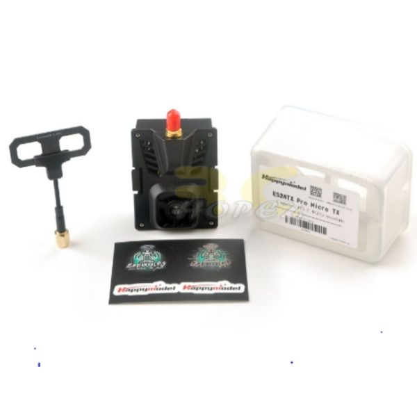 Happymodel ES24TX Pro 2.4GHz 1000mW ExpressLRS ELRS Micro TX Module with Cooling Fan RGB LED Module for RC Drone HP-ES24TX-PRO