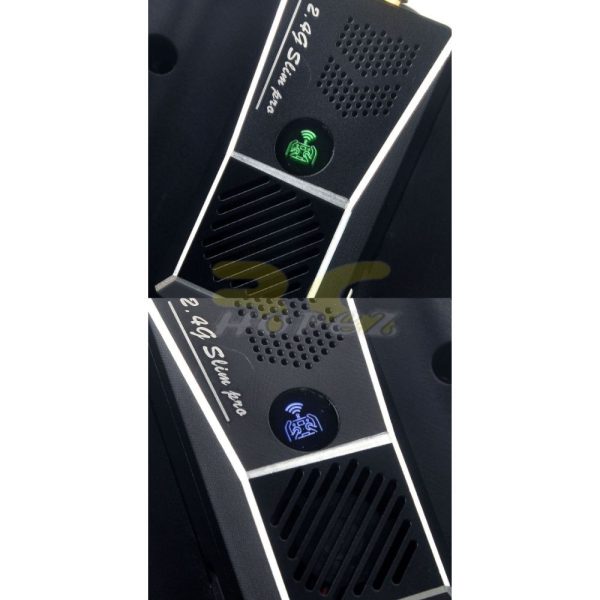 Happymodel ES24TX Slim Pro 2.4GHz ExpressLRS ELRS 1000mW TX Module w/RGB LED Cooling Fan for FrSky X-lite X9 Lite TBS Tango2 HP-Slim Pro
