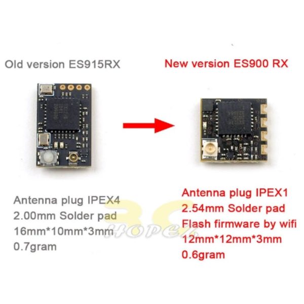 Happymodel ExpressLRS ELRS ES900TX 915MHz + ES900RX Long Range Combo for Radiomaster TX16S Jumper T12 T16 T18 HP-ES900