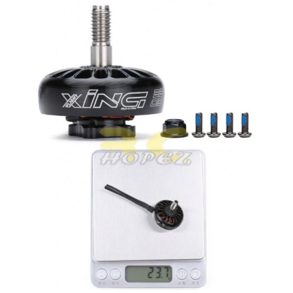 2145d715ddff05b9f16740140b99e27a.jpeg iFlight XING 2205 (6S) 2300KV/ (4S) 3200KV 4-6S (12X12mm) Unibell NextGen Brushless Motor for Protek35 X2205Black
