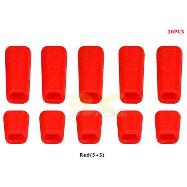10PCS LDARC TX Switch Anti-Skid Protective Sleeve for TX16S/FRSKY/FLYSKY/FUTABA Radio Transmitter (Optional) XJ1055-Switch Cap