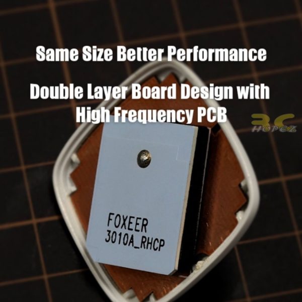 34244cdf633bd871e824bd571ab928c5.jpeg 1 PC Foxeer Echo 2 5.8GHz 9dBi FPV Patch Antenna RHCP/LHCP (Optional) XJ515