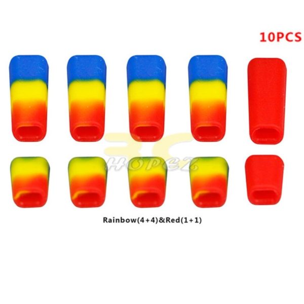 10PCS LDARC TX Switch Anti-Skid Protective Sleeve for TX16S/FRSKY/FLYSKY/FUTABA Radio Transmitter (Optional) XJ1055-Switch Cap