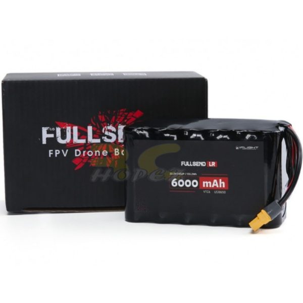 iFlight FULLSEND VTC6 18650 6S2P 6000mAh 15C 22.2V Li-Ion Battery for Long Range - XT60 MX6000/15-6S