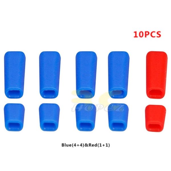 10PCS LDARC TX Switch Anti-Skid Protective Sleeve for TX16S/FRSKY/FLYSKY/FUTABA Radio Transmitter (Optional) XJ1055-Switch Cap