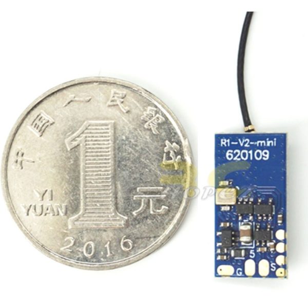 Jumper R1 V2 Mini D16 receiver compatible with FrSky D16 XM+ protocol RXSR SBUS  T-Pro T-Lite T18 T16 T12 T8SG R1V2-Mini