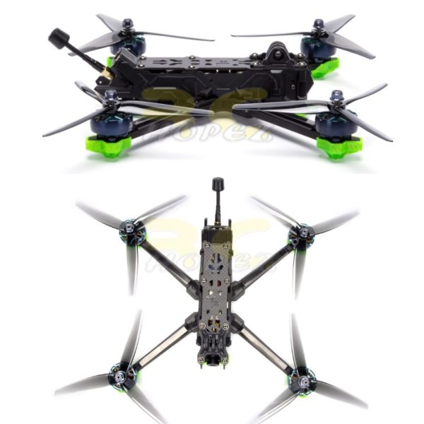 iFlight Nazgul Evoque F6X Squashed X Analog 6S 6 Inch FPV Racing Drone With RaceCam R1 Mini Camera F6X