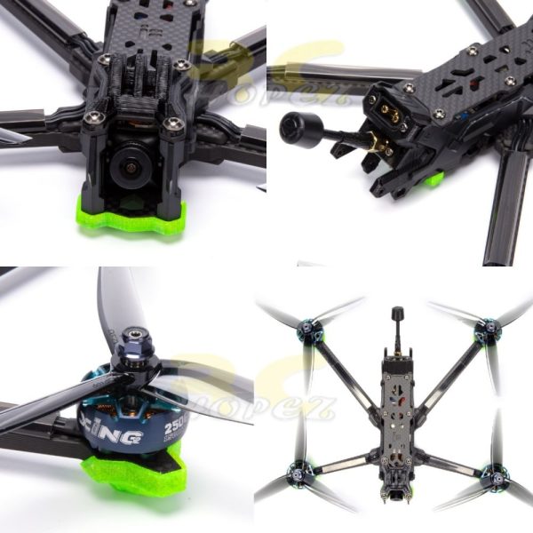 iFlight Nazgul Evoque F6D DeadCat Analog 6S 6 Inch FPV Racing Drone With RaceCam R1 Mini Camera F6D
