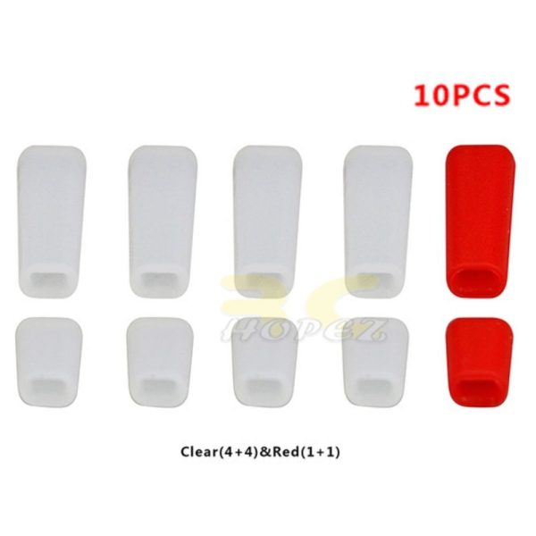 10PCS LDARC TX Switch Anti-Skid Protective Sleeve for TX16S/FRSKY/FLYSKY/FUTABA Radio Transmitter (Optional) XJ1055-Switch Cap