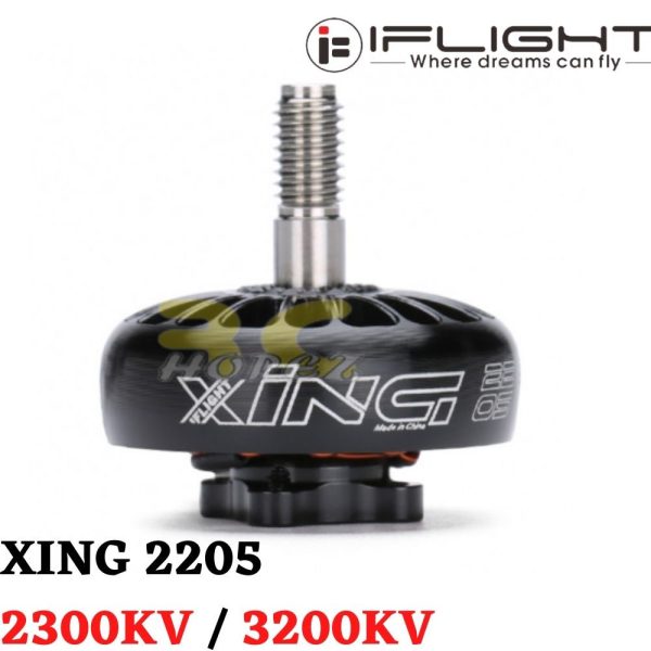 ef1ceb4a369c6a36a11d52c32a8dac5c.jpeg iFlight XING 2205 (6S) 2300KV/ (4S) 3200KV 4-6S (12X12mm) Unibell NextGen Brushless Motor for Protek35 X2205Black