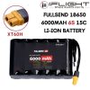 iFlight FULLSEND VTC6 18650 6S2P 6000mAh 15C 22.2V Li-Ion Battery for Long Range - XT60 MX6000/15-6S
