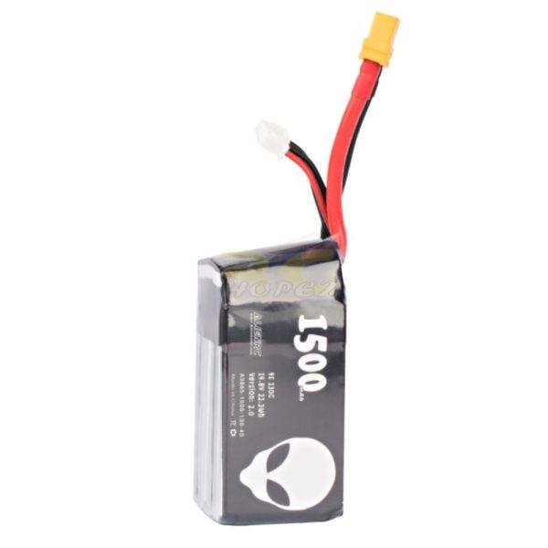 080743835d82e55d8325114f4f85f803.jpeg Alienmodel 4S 14.8V 1500mAh 130C Lipo Battery with XT60 Plug AL1500/130-4S