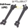 1pc iFlight Nazgul Evoque F6D Frame Kit Spare Part 6mm Front Arm MXF6D-Front