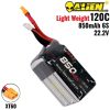 Alienmodel 6S 22.2V 850mAh 120C Lipo Battery with XT60 Plug AL850/120-6S
