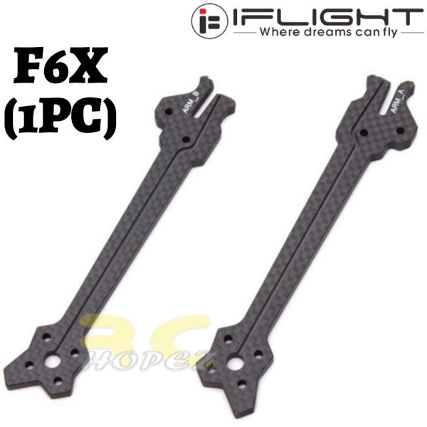 8b8769cb731516eb16b0549c400ff31a.jpeg 1pc iFlight Nazgul Evoque F6X Frame Kit Spare Part 6mm Arm MXF6X-Arm