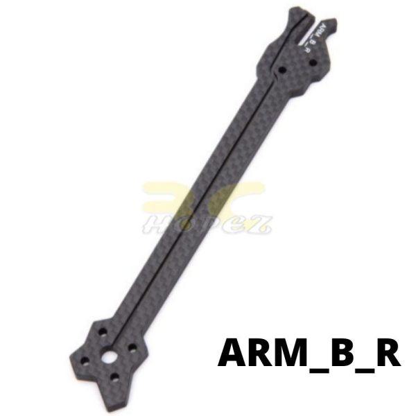 1pc iFlight Nazgul Evoque F6D Frame Kit Spare Part 6mm Rear Arm MXF6D-Rear