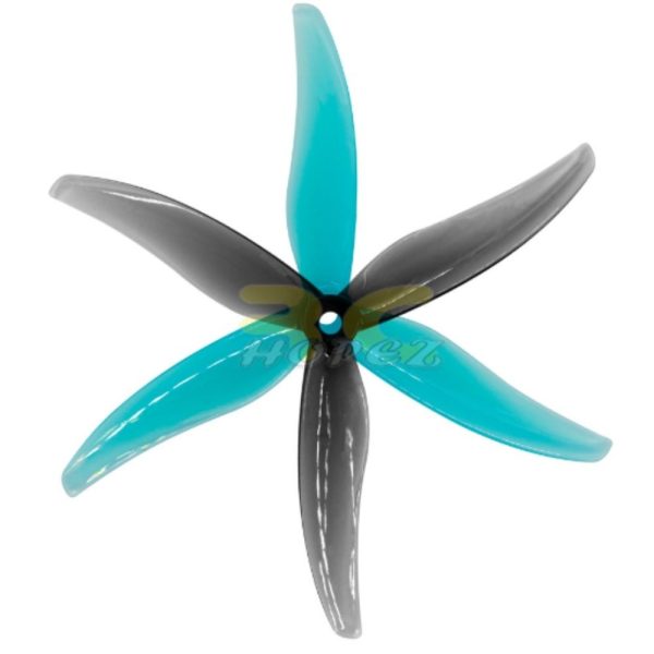 Gemfan Hurricane 5536 5.5inch 5mm Hole 3-blade Propeller (2 pairs/4pcs) Gem5536
