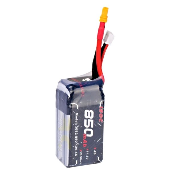 b1cab7a896abc7ff74cf2f88b7cdd2c8.jpeg Alienmodel 4S 14.8V 850mAh 120C Lipo Battery with XT60 Plug AL850/120-4S6
