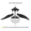 09b984d663965c7eebfe4db387a8fef9.jpeg GEMFAN Floppy Proppy F6030 6inch 5mm Hole/POPO Folding 3-Paddle Propeller (4 hub, 12 blades) Gem-F6030
