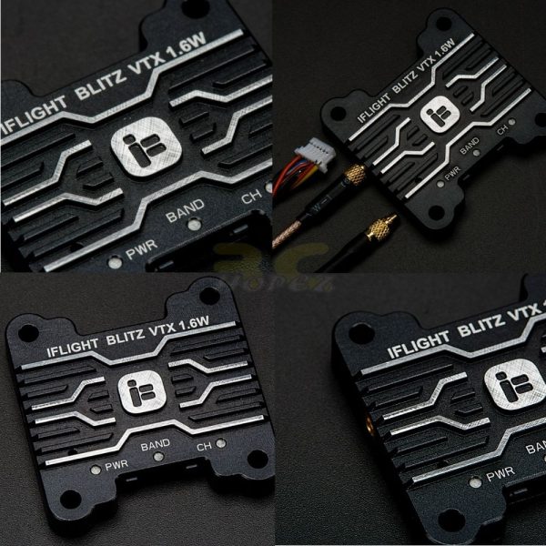 iFlight BLITZ 5.8Ghz (30.5*30.5mm) 25mW/400mW/800mW/1600mW 1.6W VTX Adjustable for FPV Racing Drone  MX1639