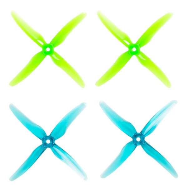 Gemfan Hurricane X 51455 4-blade Propeller (2 pairs/ 4pcs) GEM51455