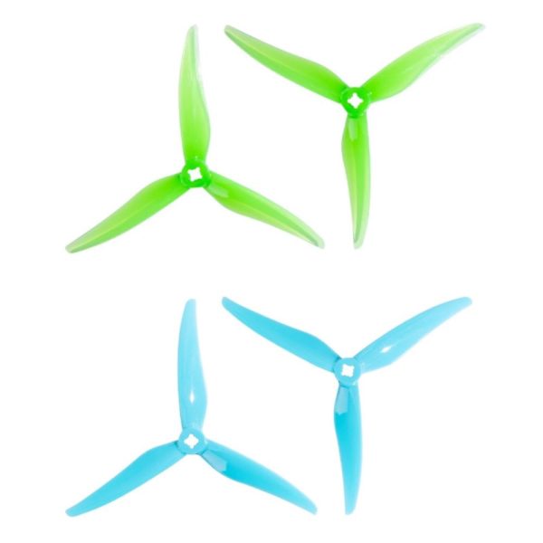2df88085a05740fe867a328e9dbaaaa5.jpeg Gemfan Hurricane SL5125-3 5Inch t mount 1.5mm/5mm 3-blade Propeller (2 pairs/4pcs) Gem-SL5125