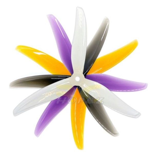 3215b6da84e1130606a1101f54cc50d4.jpeg Gemfan Hurricane 5236 5.2x3.6 5.2 Inch 5mm Hole 3-Blade Racing Propeller (2 pairs/4pcs) Gem5236-3