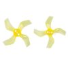 Gemfan 1636 1.6x3.6x4 40mm 1.5mm Hole 4-blade Propeller for 1103 1105 RC Drone  (4CW 4CCW) 4Pairs  Gem1636-15