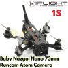 iFlight 1S Baby Nazgul Nano 73mm FPV Racing Drone With Runcam Atom Camera BNF MX1343-73