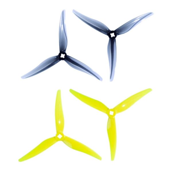 414fdeb0808474e388d2334dc37afee3.jpeg Gemfan Hurricane SL5125-3 5Inch t mount 1.5mm/5mm 3-blade Propeller (2 pairs/4pcs) Gem-SL5125