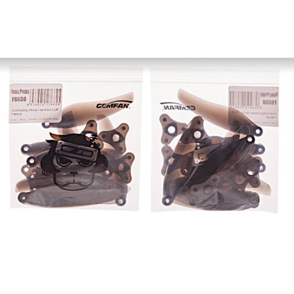5be43e9b522c28d0aca2d858cca70ed4.jpeg GEMFAN Floppy Proppy F6030 6inch 5mm Hole/POPO Folding 3-Paddle Propeller (4 hub, 12 blades) Gem-F6030