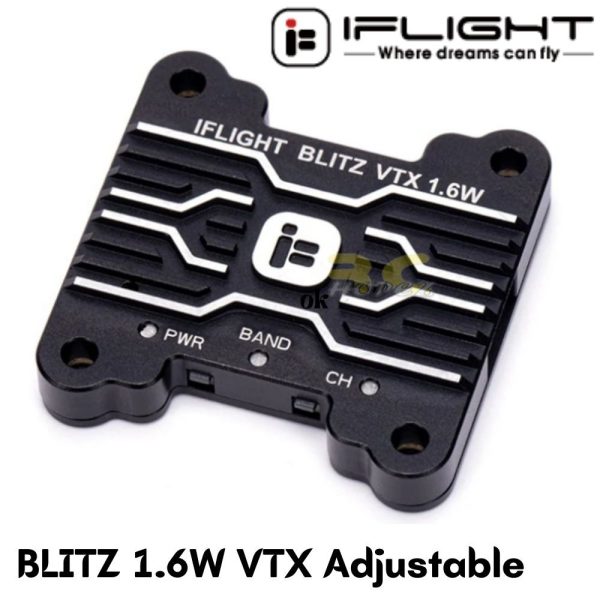 iFlight BLITZ 5.8Ghz (30.5*30.5mm) 25mW/400mW/800mW/1600mW 1.6W VTX Adjustable for FPV Racing Drone  MX1639