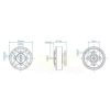 5e85cf7a17bd364f3af66d74a205b2d0.jpeg GEPRC GR2004 1750KV 2-6S /2550KV 2-4S 1.5mm Shaft Brushless Motor for Cinelog35 RC Drone GR2004