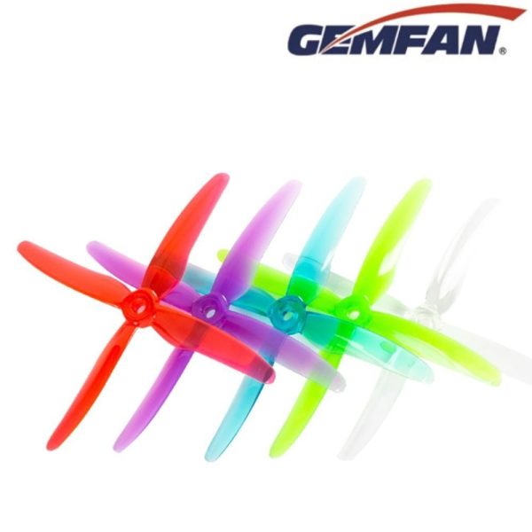 Gemfan Hurricane X 51455 4-blade Propeller (2 pairs/ 4pcs) GEM51455