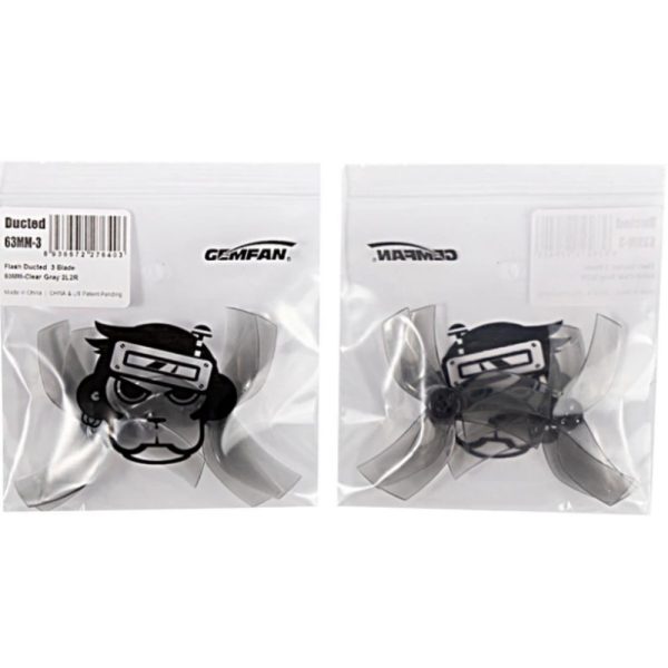 633bc13afe503243cf068ca688ec2834.jpeg Gemfan D63 63mm 2.5Inch 1.5mm Hole 3 Blade Ducted Propeller For CineWhoop FPV Racing Drone (4 pairs/8pcs) Gem-D63